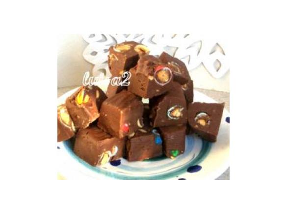 Fudge (caramelle fondenti al cioccolato - Natale) 