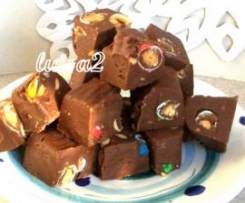 Fudge (caramelle fondenti al cioccolato - Natale) 