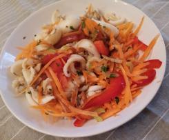 Seppie in insalata croccante all'aceto balsamico