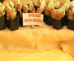 Minispiedini  pollo e maiale Finger food