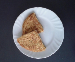 Rosti di patate e ceci