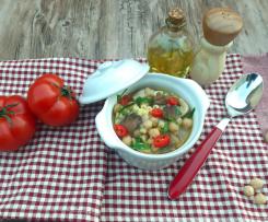 Zuppa di Ceci e Funghi Porcini (a modo mio)