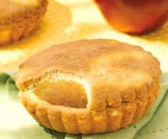 Crostatine di riso con cuore di mela