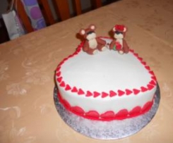 torta per s. valentino