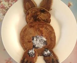 Pancake Coniglio dietetici con farina integrale e senza burro