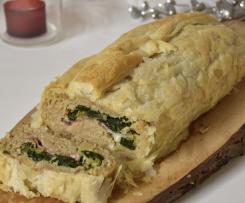 Polpettone farcito in crosta