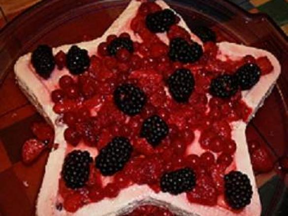 Bavarese al cocco (e frutti di bosco)