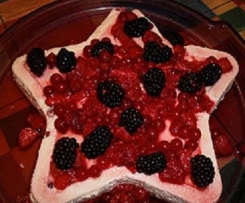 Bavarese al cocco (e frutti di bosco)