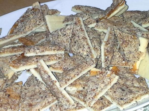 Triangoli di noci (biscotti per natale)