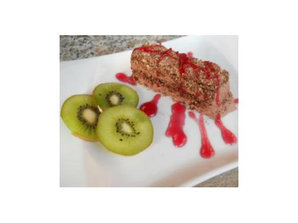 Semifreddo al Cioccolato Ricotta e Wafer