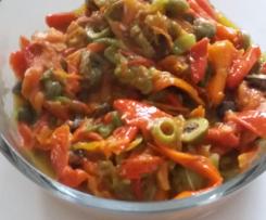 Friggitelli alla mediterranea