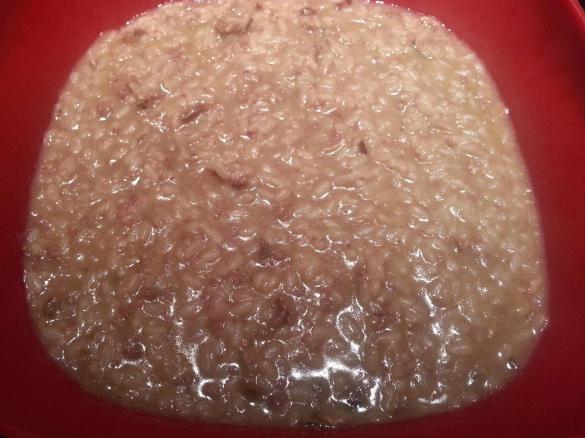 RISOTTO SPECK E FUNGHI