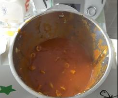 Pasta con i calamari (calamarata)