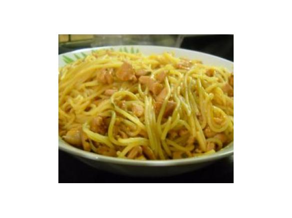 Spaghettini al tonno fresco