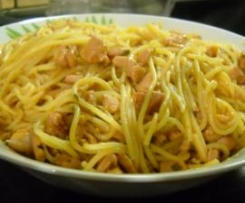 Spaghettini al tonno fresco