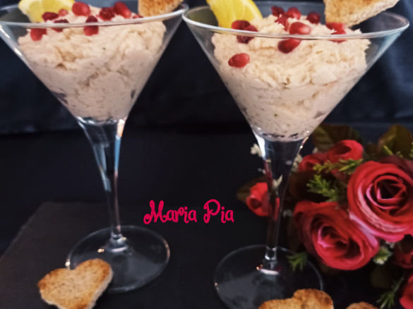 MOUSSE DI SALMONE AL GRAND MARNIER