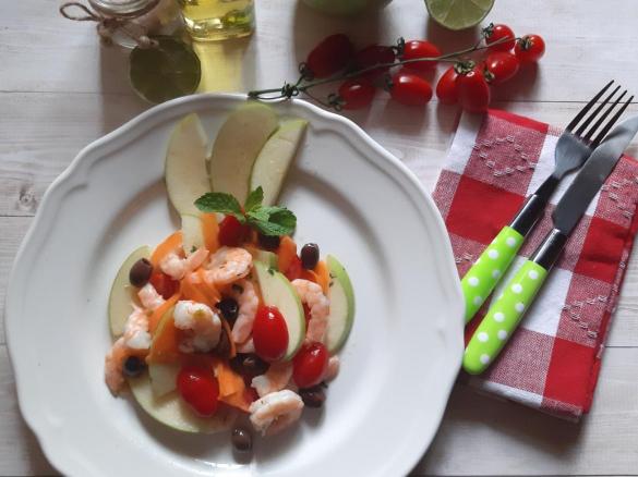 Insalata Estiva fantasia con Manzancolle e Mela verde( a modo mio)