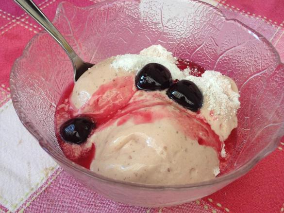 GELATO ALL'AMARENA SENZA LATTOSIO