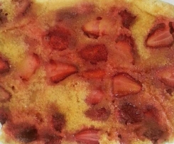 TORTA ROVESCIATA ALLE FRAGOLE