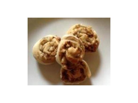 Bocconcini di noci pere e gongorzola