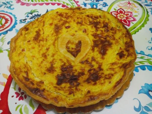 Torta salata di finocchi e besciamella