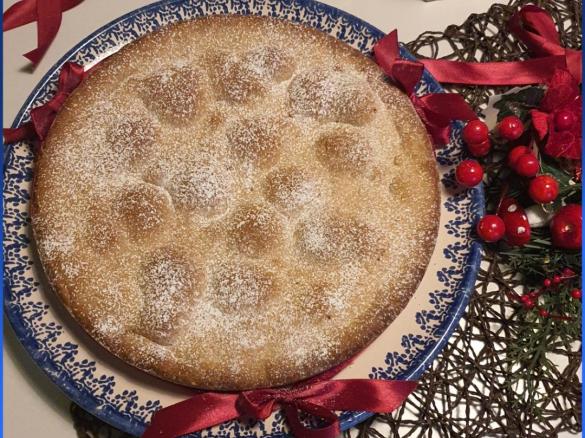 Crostata pasticciotto con amaretti
