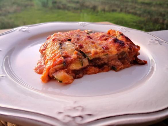 LASAGNA DI ZUCCHINE VEGETARIANA
