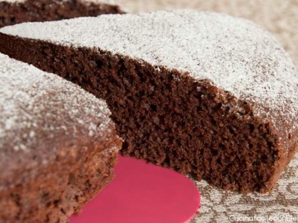TORTA ALL'ACQUA AL CACAO
