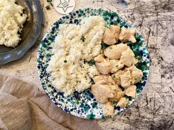 Bocconcini di pollo sottovuoto all'arancia