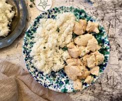 Bocconcini di pollo sottovuoto all'arancia