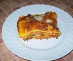 Lasagna di crepes ai funghi