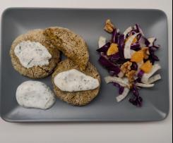 BURGER DI BROCCOLI E CECI AL CURRY