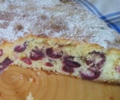 Torta con le ciliegie 