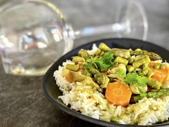 Curry di verdure primaverili - contest primavera