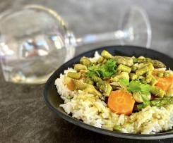 Curry di verdure primaverili - contest primavera