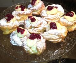 Zeppole di San Giuseppe a sei stelle