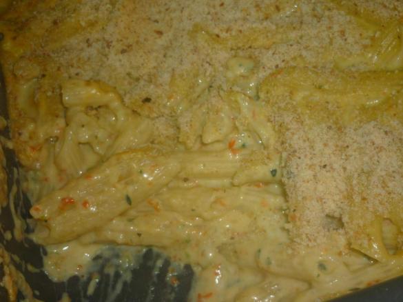 Penne al trito di verdure e besciamella