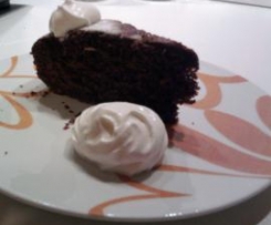 TORTA AL CIOCCOLATO FONDENTE