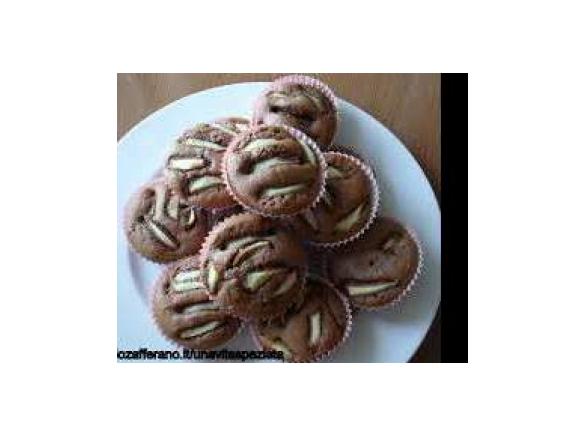 muffin cioccolato e pere
