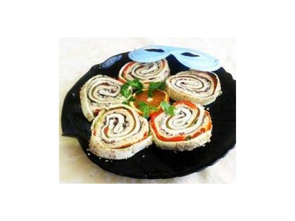 Ruote  tonnate iridate finger food