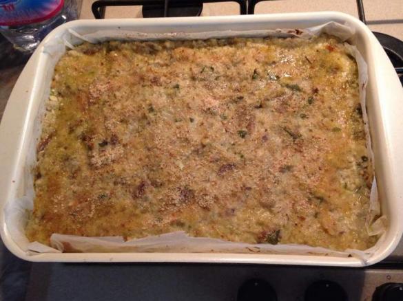 Sformato di Pesce Spada e Melanzane