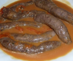 Salsiccia equina al pomodoro