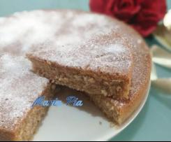 TORTA CON ALBUMI  E MANDORLE AMARE