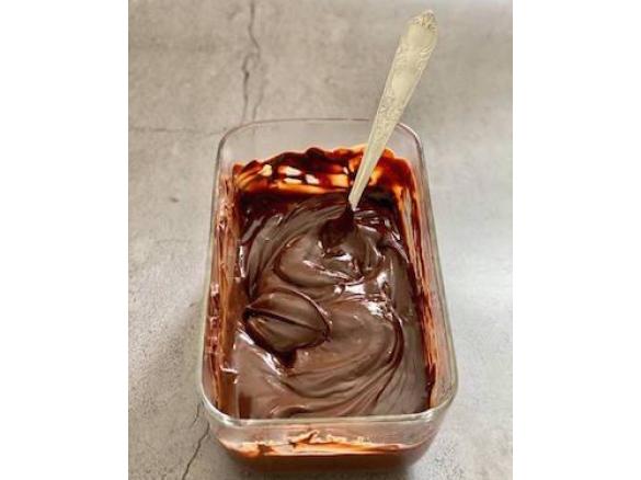 Ganache veloce al cioccolato fondente