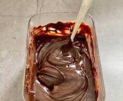 Ganache veloce al cioccolato fondente