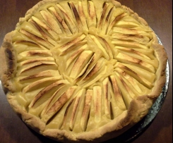 Torta di mele con crema