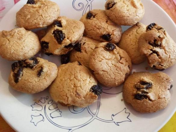 Bocconcini alle uvette (senza glutine e lattosio )