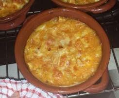 Pasta e patate con provola napoletana