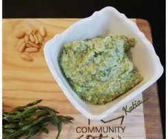 Pesto delicato ai bruscandoli - Contest primavera