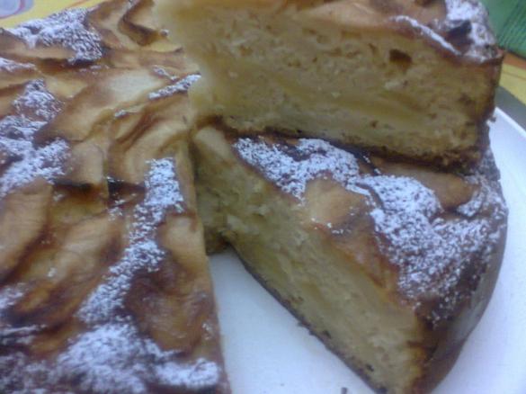 la mia torta di mele(senza burro)